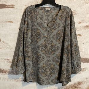 Van Heusen Paisley Top